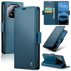 CASEME CASEME Redmi Note 14 Pro/Pro Plus 5G Fodral RFID L&auml;der Bl&aring;