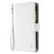 BINFEN BINFEN iPhone 15 Pro Fodral Diamond Multifunktionell Vit