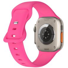 ColorPop Silikon Armband Butterfly Apple Watch 42/41/40/38 mm (S/M) Hot Pink