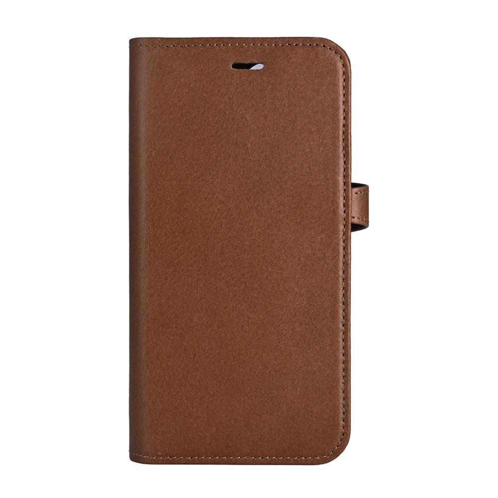 Buffalo Buffalo iPhone 16 Fodral MagSafe 2in1 Äkta Läder Brun