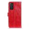  Xiaomi Redmi Note 11 4G Fodral Crazy Horse Röd