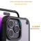  iPhone 16 Pro Skal Hybrid Transparent / Svart