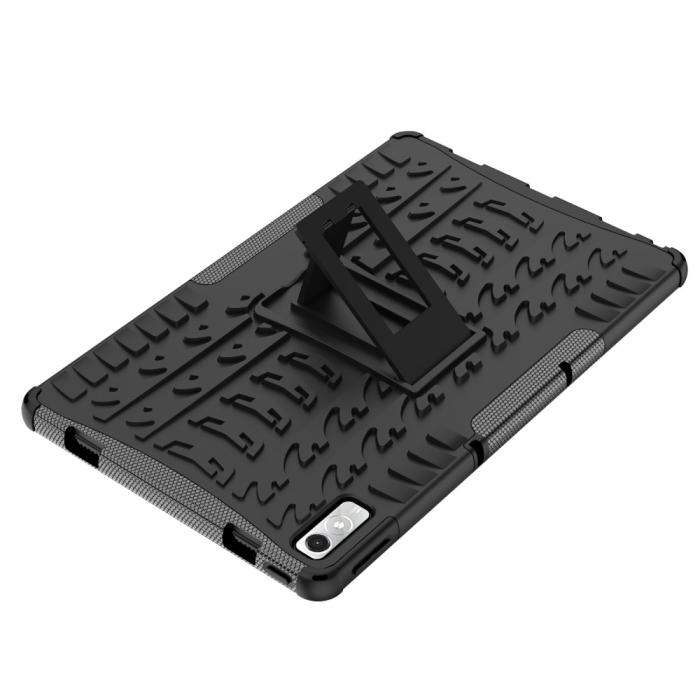Bild 6,  Lenovo Tab P11 Gen 2 Skal Rugged Kickstand Armor Svart
