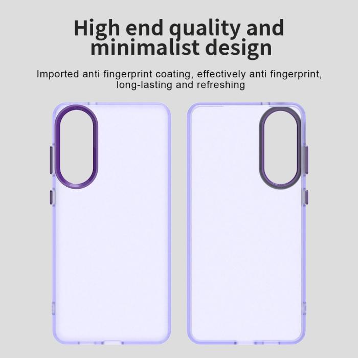 Bild 3,  Samsung Galaxy S25 Edge Skal Slim Matt Lila