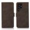 KHAZNEH KHAZNEH Samsung Galaxy S22 Ultra Fodral Retro Läder Brun