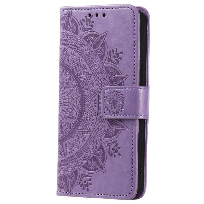 Bild 5,  Samsung Galaxy A35 5G Fodral Mandala Läder Lila