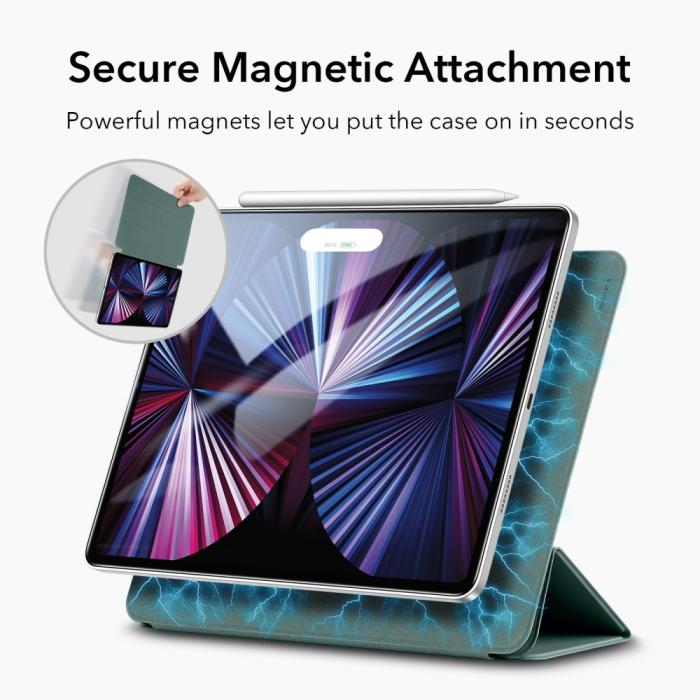 Bild 2, ESR ESR iPad Pro 11 (2020/2021) 2in1 Magnetiskt Fodral Grön