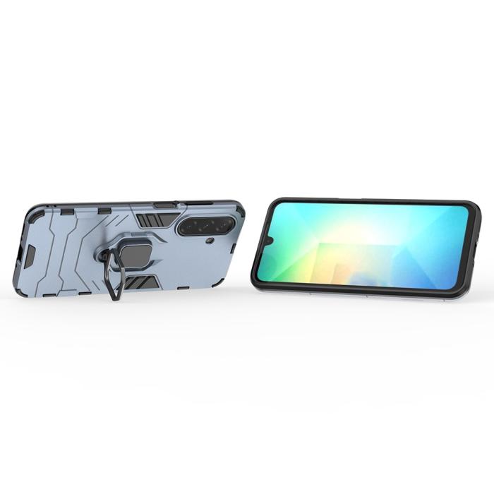 Bild 2,  Samsung Galaxy A16 / A26 5G Skal Hybrid Ring Armor Blå
