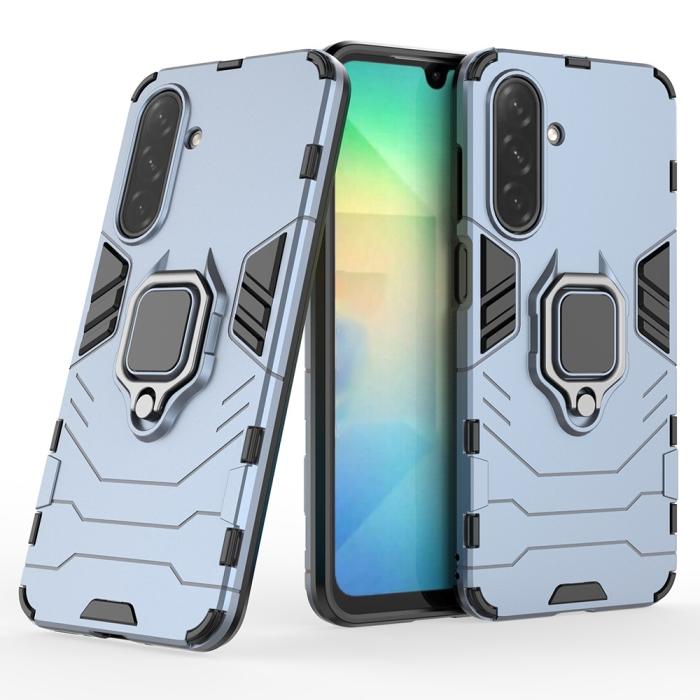 Bild 4,  Samsung Galaxy A16 / A26 5G Skal Hybrid Ring Armor Blå
