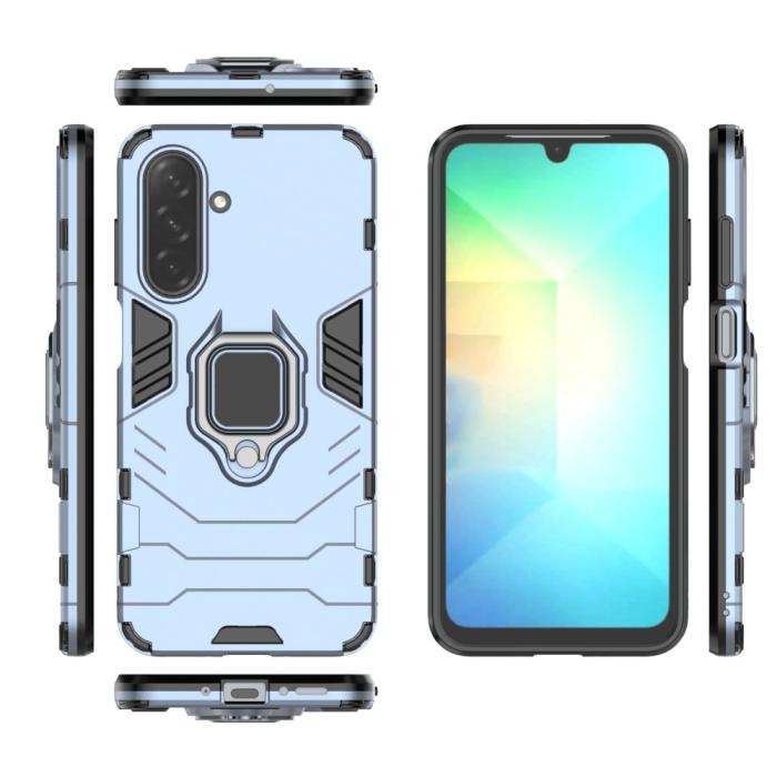 Bild 5,  Samsung Galaxy A16 / A26 5G Skal Hybrid Ring Armor Blå