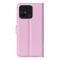  Xiaomi Redmi 12C 4G Fodral Litchi Läder Ljus Rosa