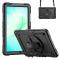  Galaxy Tab A11 Plus/A9 Plus Skal 360 Shockproof Hybrid Kickstand