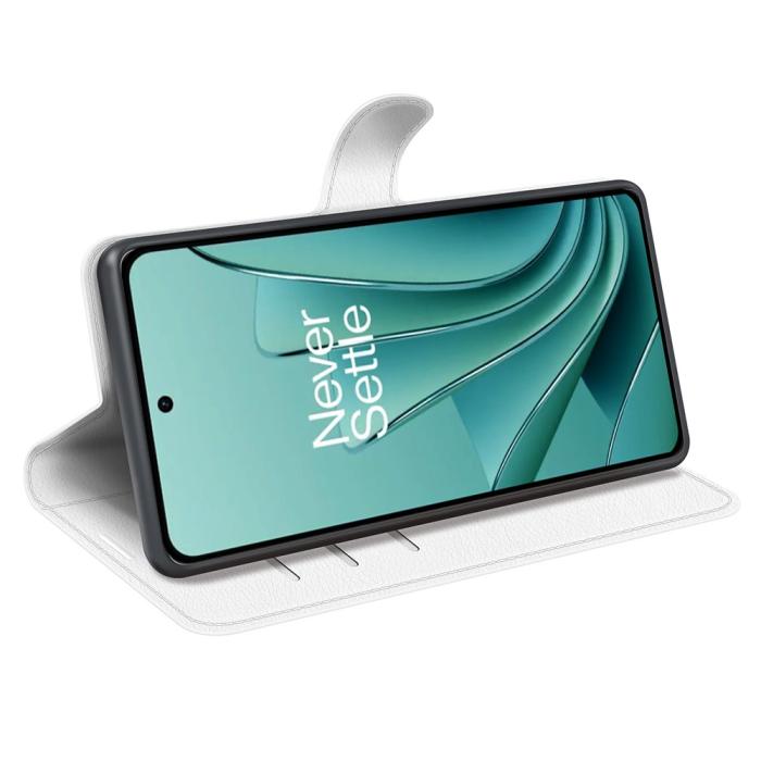 Bild 3,  OnePlus Nord 3 5G Fodral Litchi Textur Vit