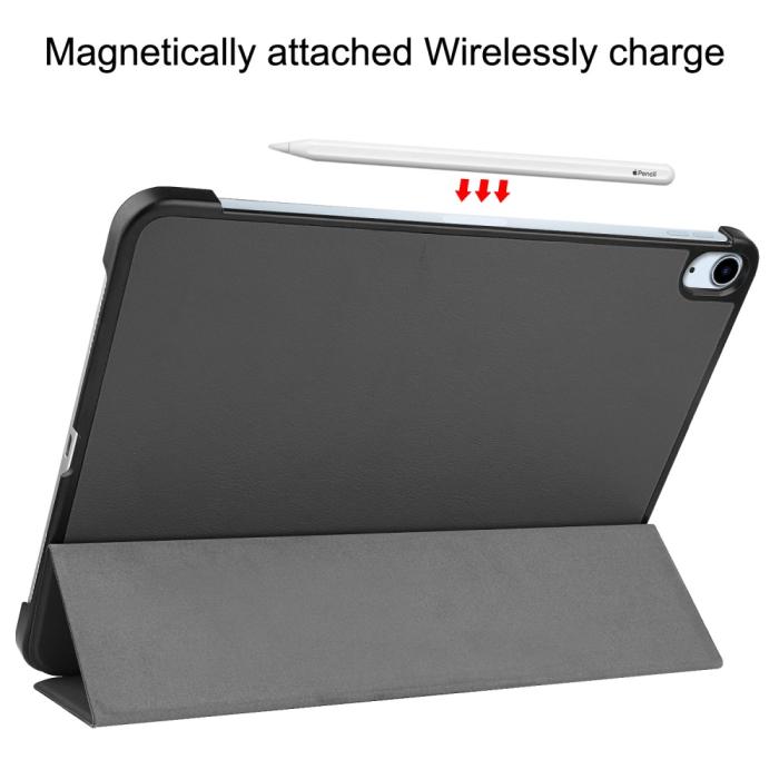 Bild 6,  iPad Air 13 2026-2024 Fodral Tri-Fold Grå