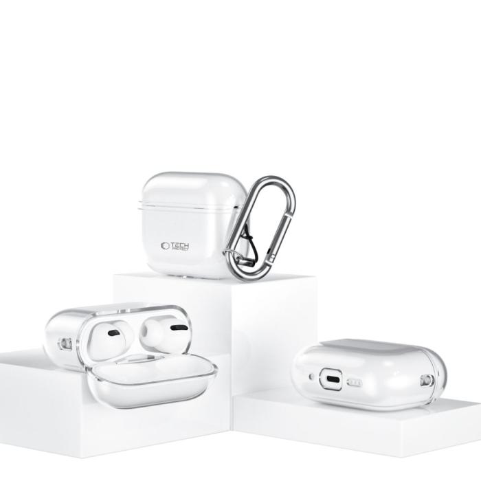 Bild 5, Tech-Protect Tech-Protect AirPods Pro 3 Skal FlexAir Transparent