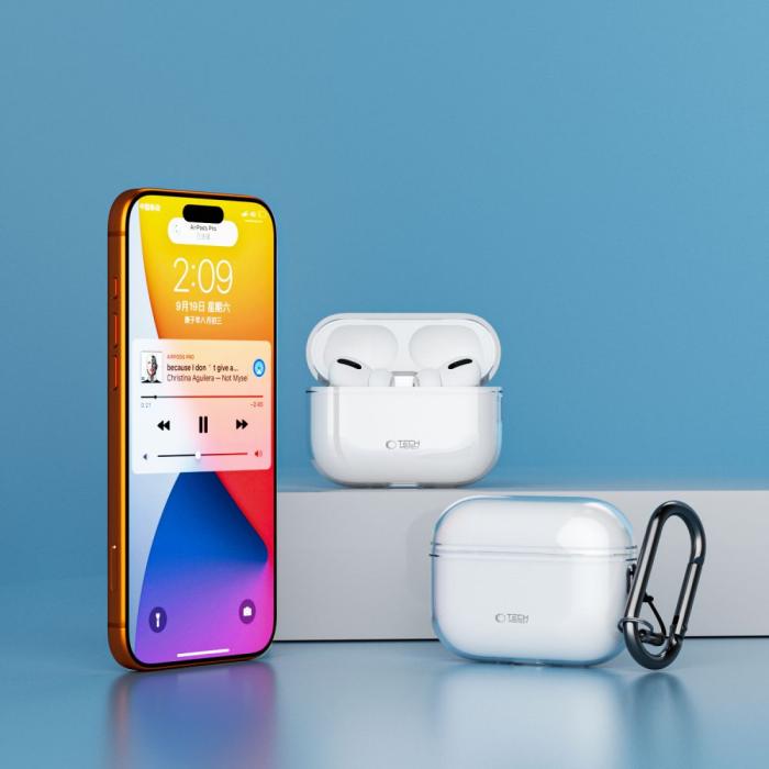 Bild 6, Tech-Protect Tech-Protect AirPods Pro 3 Skal FlexAir Transparent