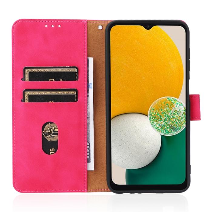 Bild 6,  Samsung Galaxy A13 4G Fodral Skin Touch Rosa