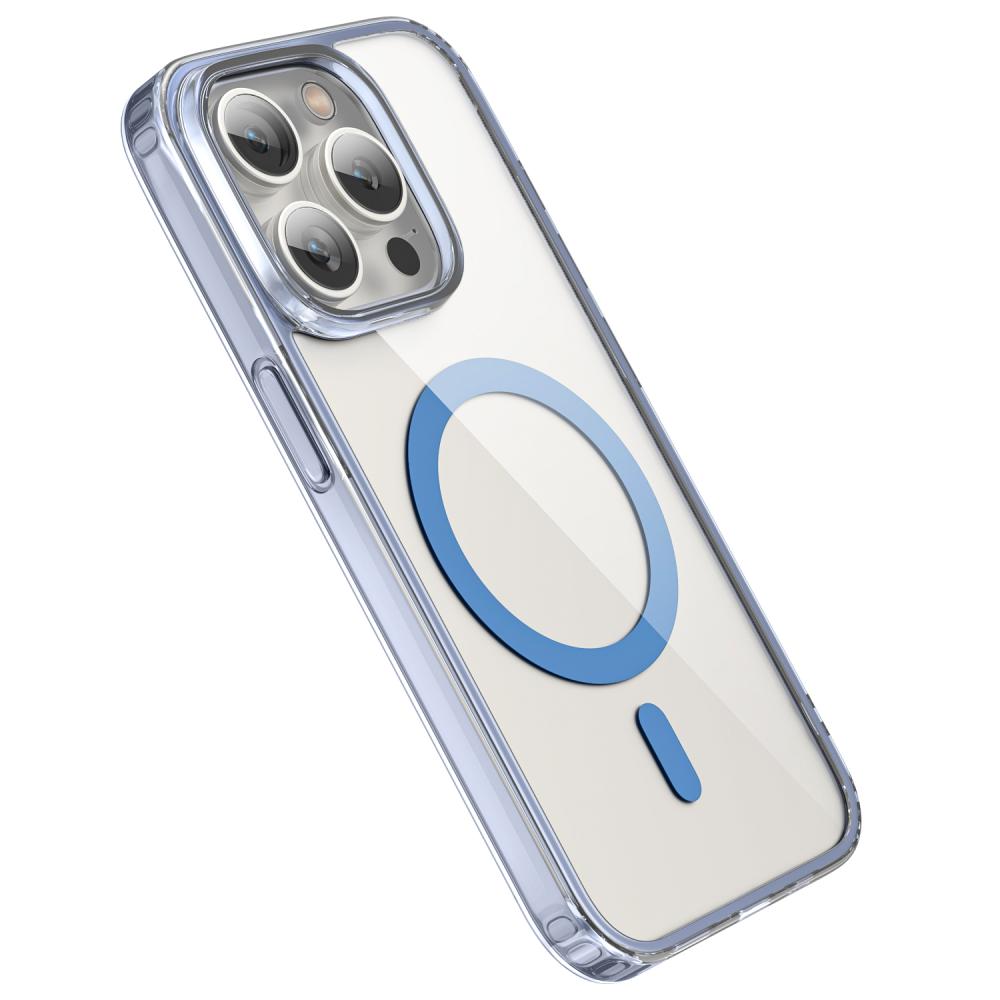 ColorPop ColorPop iPhone 15 Pro Max Skal CH MagSafe Transparent/Ljus Blå