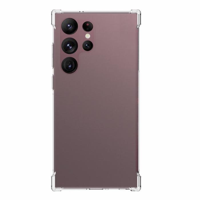 Bild 2,  Samsung Galaxy S23 Ultra Skal Shockproof TPU Transparent
