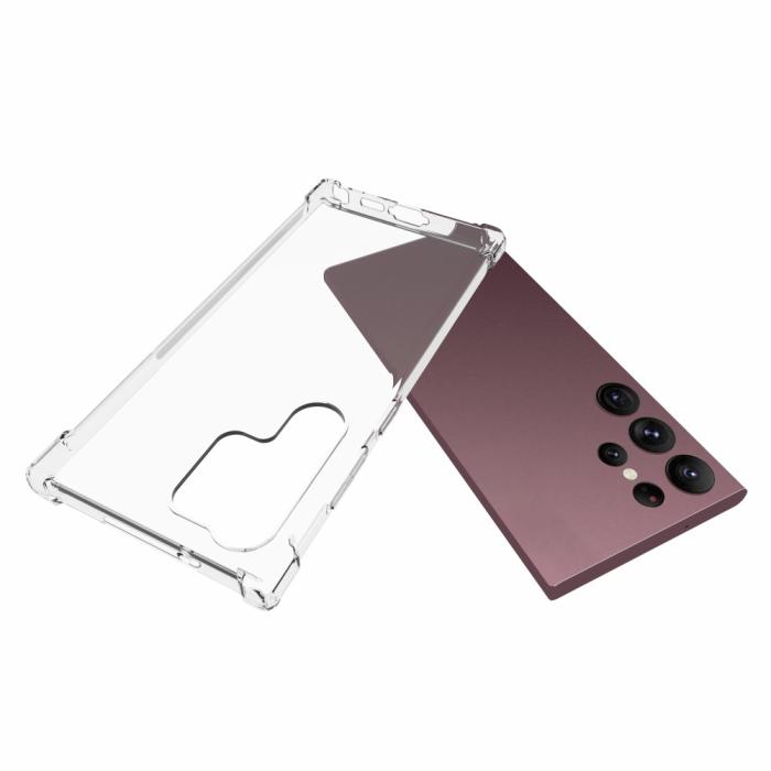Bild 5,  Samsung Galaxy S23 Ultra Skal Shockproof TPU Transparent