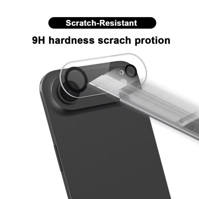 Bild 3, WANLONFENG WANLONFENG iPhone Air Linsskydd Härdat Glas Transparent