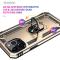  iPhone 14 Pro Max Skal Shockproof Hybrid Ring Guld