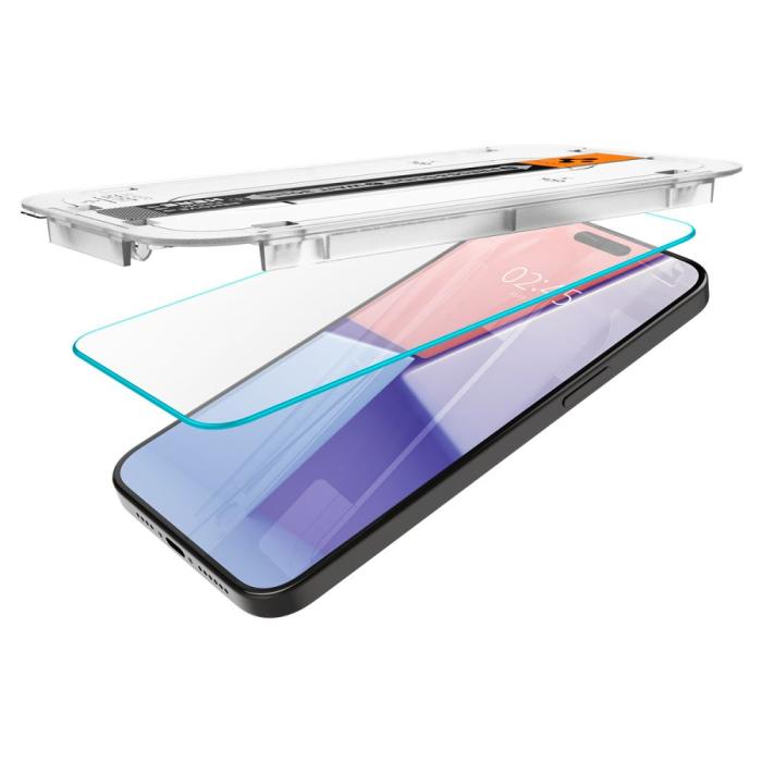 Bild 6, Spigen Spigen iPhone 15 Pro Max 2-PACK GLAS.tR 