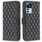  Xiaomi 12T / 12T Pro Fodral Diamond Läder Svart