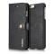 DG.MING iPhone 6/6S - DG.MING 2in1 Magnet Fodral - Svart