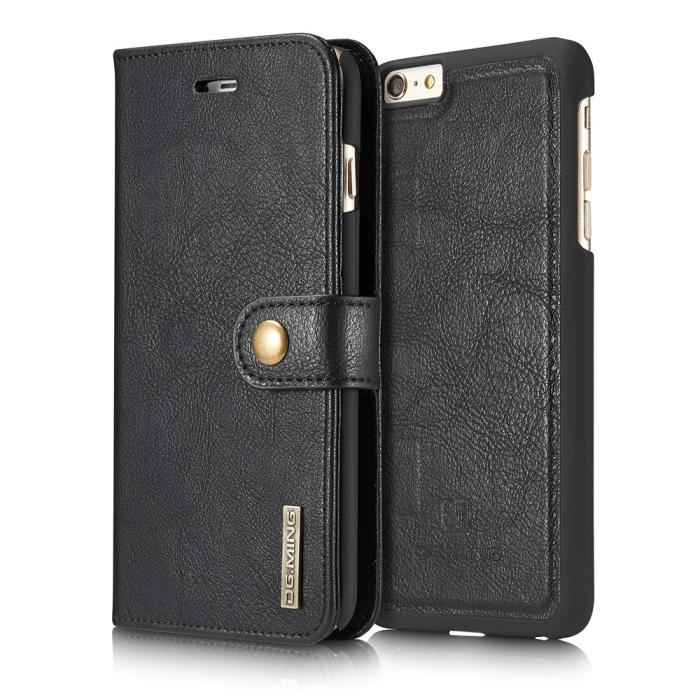 Bild 2, DG.MING iPhone 6/6S - DG.MING 2in1 Magnet Fodral - Svart