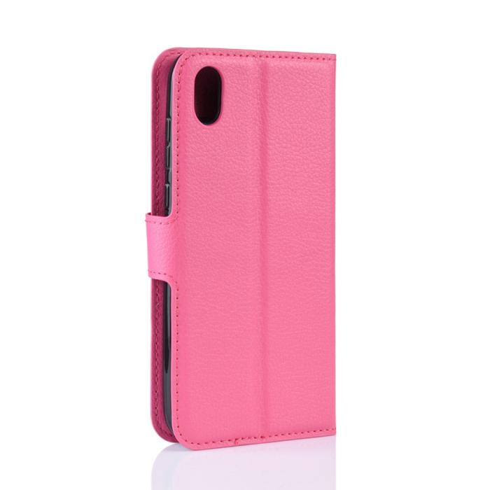 Bild 3,  Huawei Y5 (2019) - Litchi Plånboksfodral - Rosa