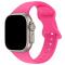 ColorPop Silikon Armband Butterfly Apple Watch 42/44/45/46/49 mm (S/M) Hot Pink