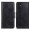  Galaxy A14 4G/5G Fodral Split Läder Crazy Horse Svart