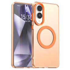  Samsung Galaxy S25 Edge Skal MagSafe Slim Matt Orange