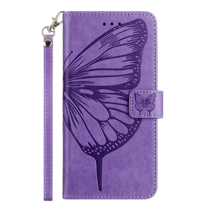 Bild 3,  Samsung Galaxy A27 5G Fodral Fjäril Lila