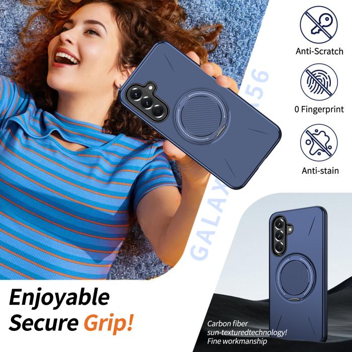 Bild 2,  Samsung Galaxy A27 5G Skal Magsafe Kickstand Blå