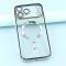  iPhone 17 Pro Max Skal MagSafe Electroplated TPU Silver