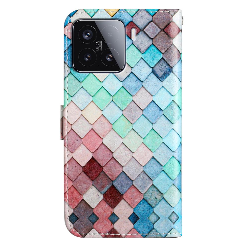  Xiaomi 15T Pro Fodral Med Tryck Grid