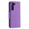  Samsung Galaxy S22 Fodral Litchi Shark Lila