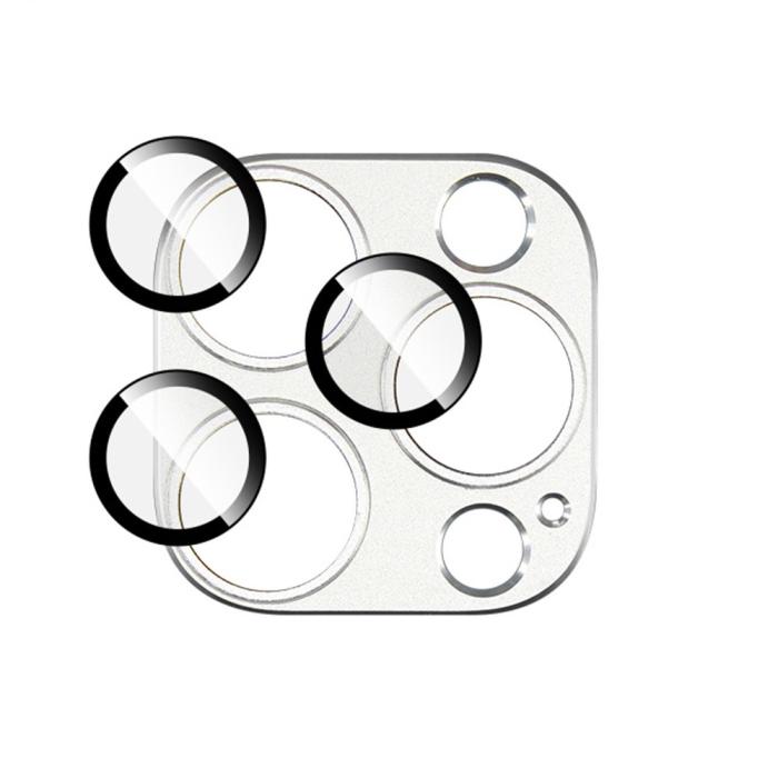 Bild 4, IMAK IMAK iPhone 16 Pro Max/16 Pro Linsskydd Silver