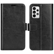  Samsung Galaxy A33 5G Fodral L&auml;der Svart
