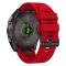 Tech-Protect Tech-Protect Garmin Fenix 51 mm Armband Silicone Line Röd