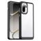  OnePlus 15R Skal Hybrid Transparent / Svart