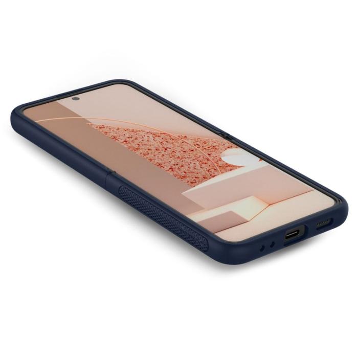 Bild 4, Spigen Spigen Caseology Samsung Galaxy Z Flip 4 Skal Parallax Blå