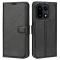  OnePlus 15 Fodral Litchi Läder Svart
