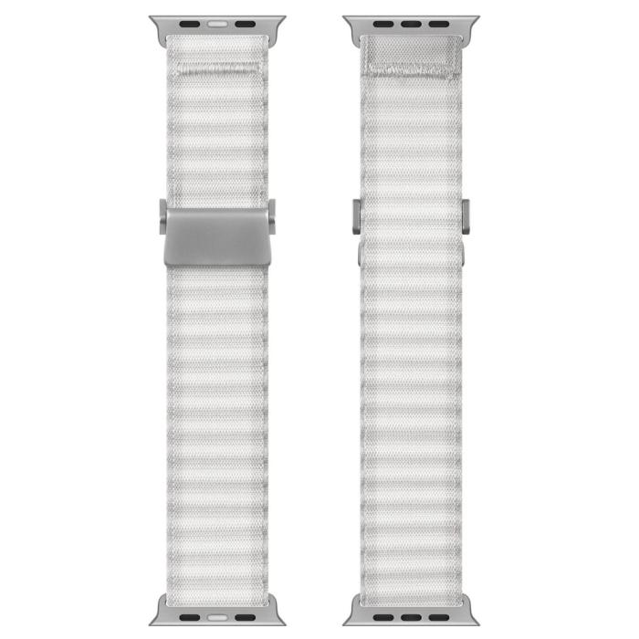Bild 2, DUX DUCIS DUX DUCIS Apple Watch 38/40/41/42 mm Armband Nylon Vit