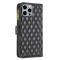 BINFEN BINFEN iPhone 15 Pro Max Fodral Diamond Multifunktionell Svart