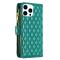 BINFEN BINFEN iPhone 15 Pro Fodral Diamond Multifunktionell Grön