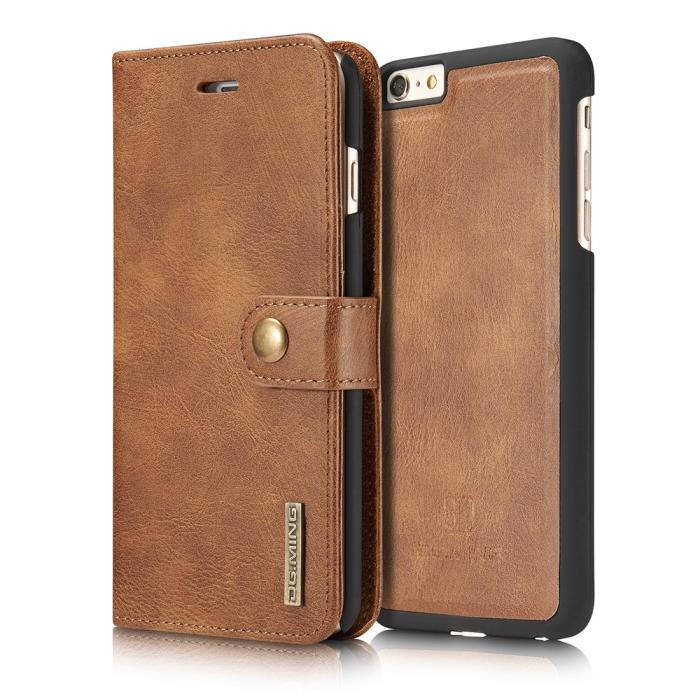 Bild 2, DG.MING iPhone 6/6S - DG.MING 2in1 Magnet Fodral - Brun