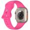 ColorPop Silikon Armband Butterfly Apple Watch 42/44/45/46/49 mm (S/M) Hot Pink